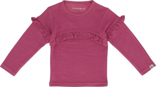 Gullkorn Achon Ull Rysje Genser Rosa 134