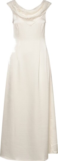Vero Moda Vmtiana Sl Lace Ankle Dress Exp   Cream   S