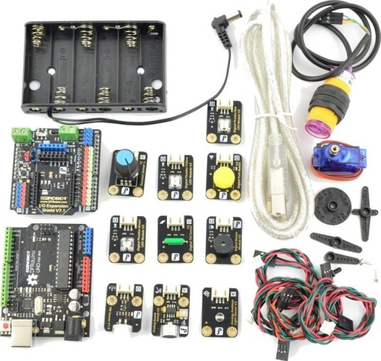 Arduino Startsett med Uno-kompatibelt Kort og Sensorer Arduino Startsett med Uno-kompatibelt Kort og Sensorer