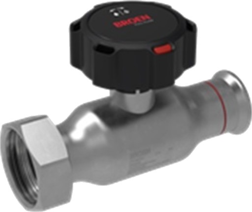 BROEN Fullflow sinkbelagt, 22xG3/4 SW, DN20, Lav, Gir