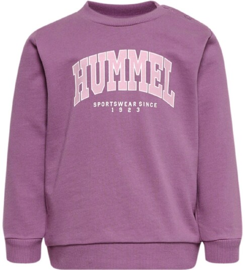 Hummel Collegegenser HmlFast Lime Argyle Purple 56 Collegegenser Lilla