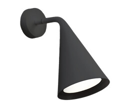 Tooy Gordon 561.41 Vegglampe Matt Sort