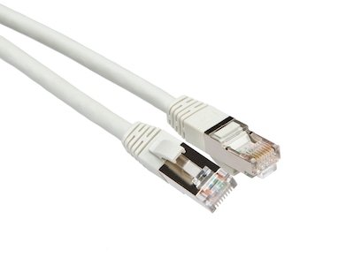 Nettverkskabel Cat6a grå 2m