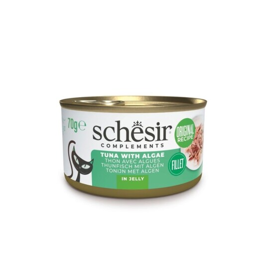 Schesir Complements Tunfisk Og Alger I Gele 70G