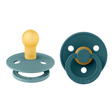 BIBS® Smokk Colour Island Sea/ Forest Lake 0-6 måneder, 2 stk.