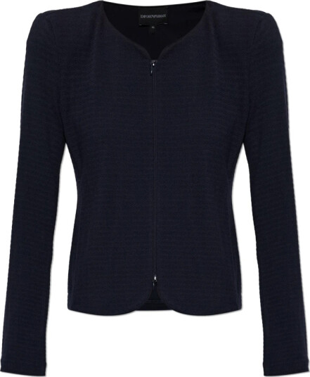 Emporio Armani Dame Strikkevarer Blå S,