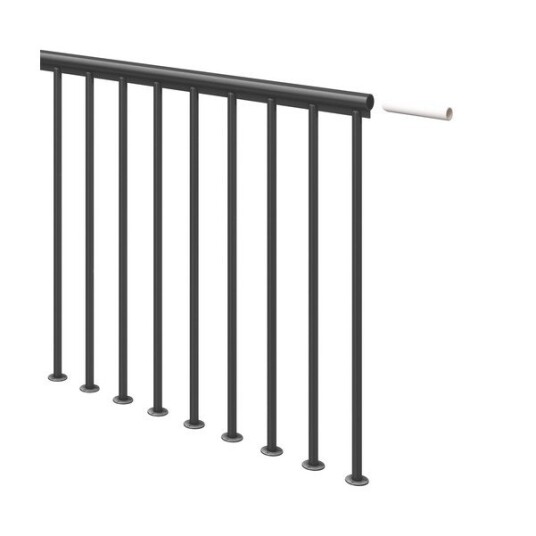 Dolle Classic Spiral Reposgelender 1m Forlengelse Ter Antracit