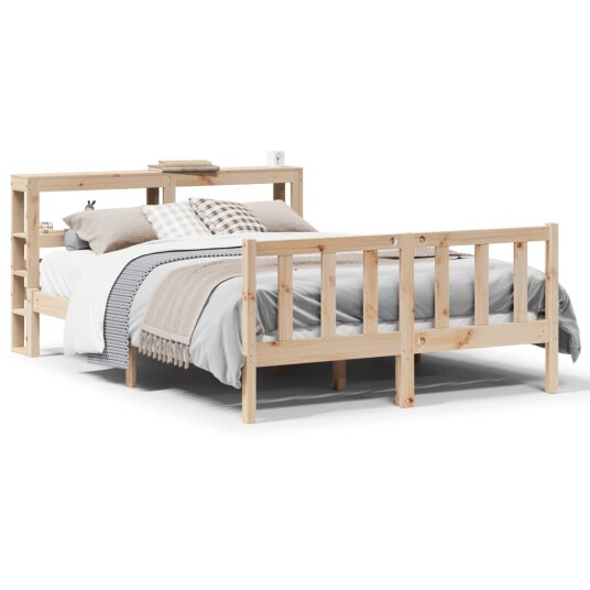 Sengeramme uten madrass 140x190 cm heltre furu 3305753
