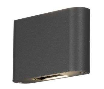 Konstsmide Chieri Utendørs Vegglampe LED Stor Antracitt Grå