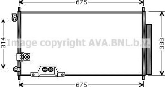 Kondensator, klimaanlegg AVA COOLING SYSTEMS HDA5239D
