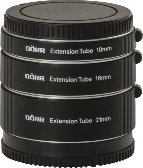 DÖRR Mellomringer for Sony E-Mount kamera – 10/16/21mm