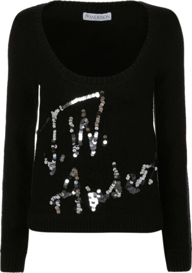 JW Anderson Dame Strikkevarer Svart M,