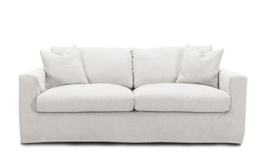 Soffadirekt MAXIME 2 seters sofa Hvit