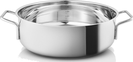 Eva Trio Stainless Steel sautégryte 28 cm med 2 håndtak