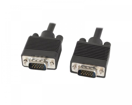 VGA Han til VGA Han Kabel Dobbelt Skjermet 1.8 Meter