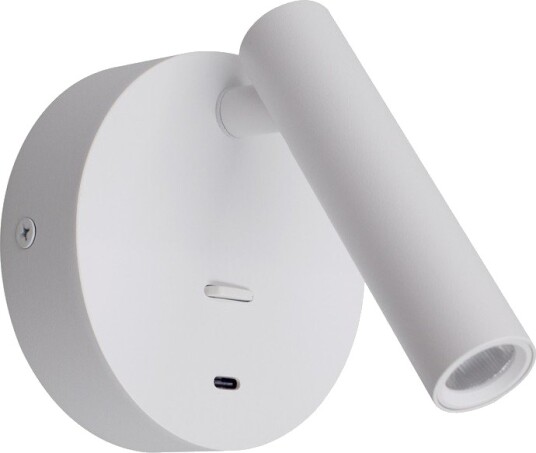 Ledlife LEDlife hvit leselampe 2,5W RA90 for veggmontering Dimbar : Ikke dimbar Kulør : Varm