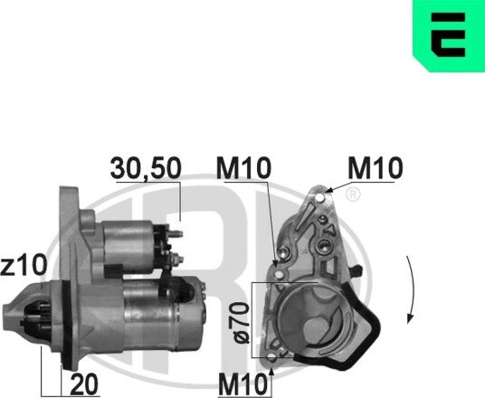Starter ERA 220846A