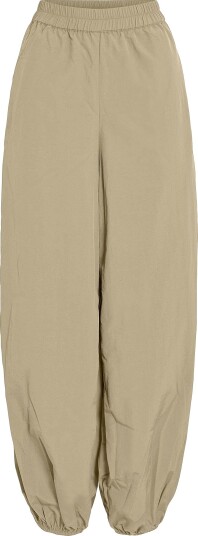 Vila Bukser Viselma Hw Balloon Pants Beige