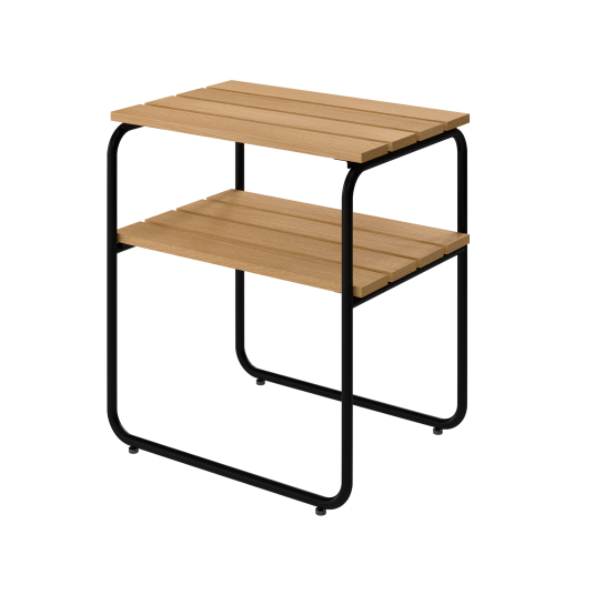 L45 Sidebord Oljet Eik / Sort L45 Sidebord Oljet Eik / Sort