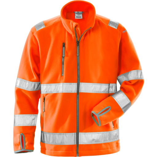 Fristads Fleecejacka 4400 Fe, Klass 3 Varsel Orange 2xl