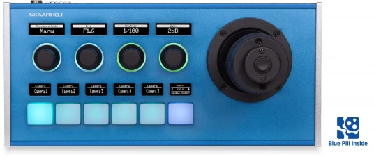 Skaarhoj PTZ-Fly Blue Pill PTZ Kontroller Skaarhoj PTZ-Fly Blue Pill PTZ Kontroller