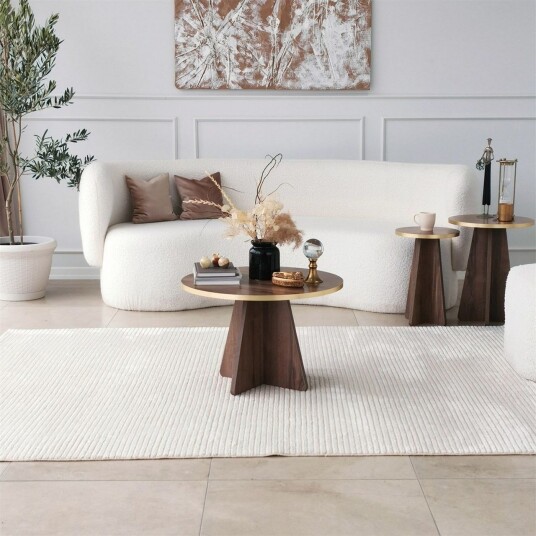 Munne Sofabord 60 cm - Valnøtt