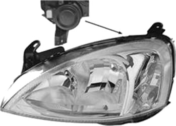 VAN WEZEL 3779961 Frontlykter VAN WEZEL 3779961 Frontlykter