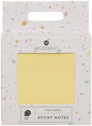 Notatblokk Pastel Gul Moderno Notatblokk Pastel Gul Moderno