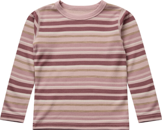 Hust & Claire   Trøye i Ull/Bambus Multi Dusty Rose