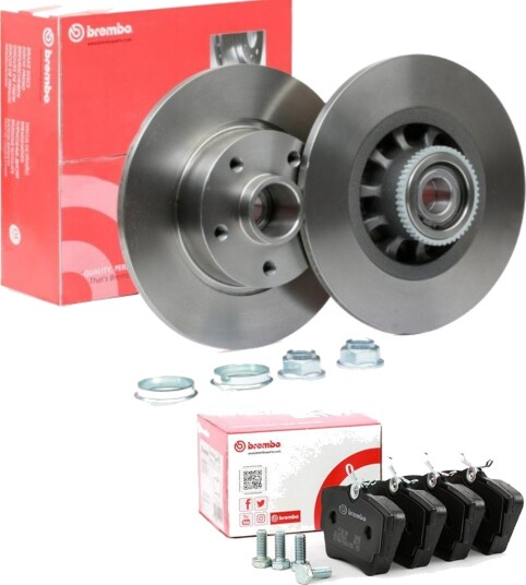 BREMBO BRB3405N0304 Bremseskiver og -klosser