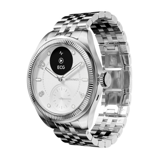 Withings ScanWatch Nova Brilliant Edition 39mm Titanium Silver