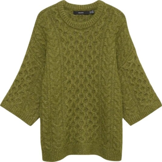 Vero Moda Dame Strikkevarer Gul XL,