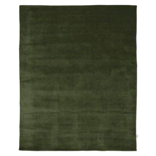 Classic Collection Solid teppe 200x300 Cm   Ulltepper Ull Skogsgrønn   SD124FG
