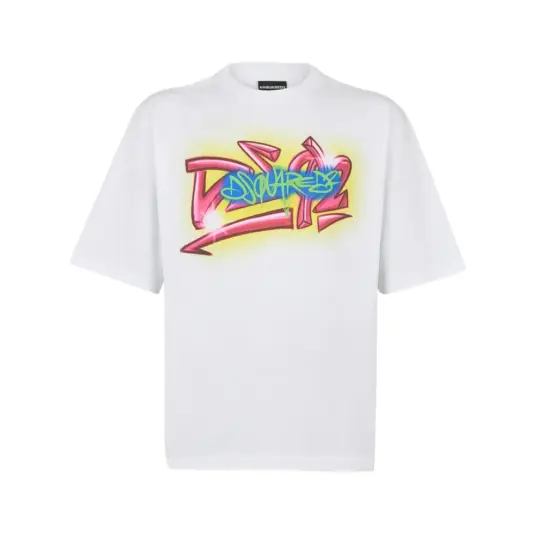 Dsquared2 Herre Topper Hvit M, Dsquared2 Herre Topper Hvit M,