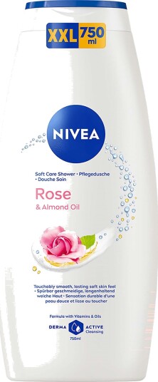 NIVEA Rose & Almond Oil 750 ml