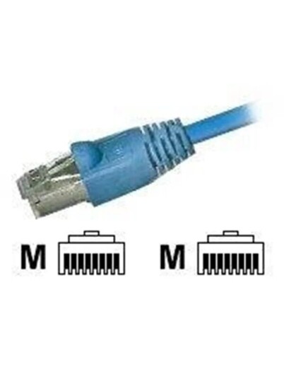 Patchkabel Rj45 7,5 M Blå Cat5e S-Ftp(Sf/Utp)