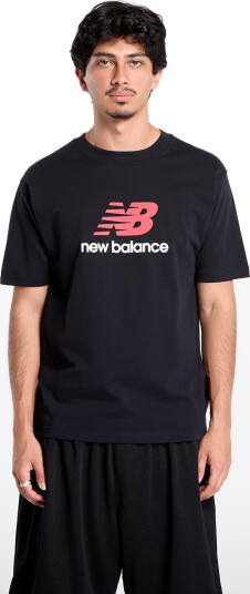 New Balance Athletics Logo T-Shirt - Black - M