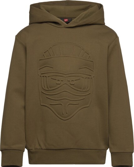 Lego Wear Lego® Ninjago® Hooded Sweatshirt   Lwsaku 702   Khaki green   98