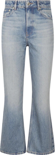 Ganni Dame Jeans Blå W26,