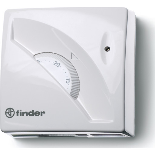 Finder Romtermostat 1 Omkobling 16A 230VAC +7 Til 30 Grader