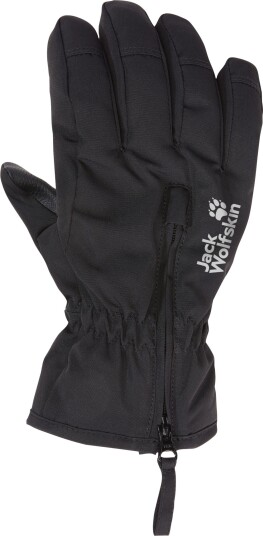 Jack Wolfskin Kid's Easy Zip Glove Black 128 Jack Wolfskin Kid's Easy Zip Glove Black 128