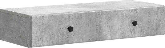 vidaXL Vegghengt Sidebord Betonggrå 87,5 x 34,5 x 17 cm Konstruert tre vidaXL Vegghengt Sidebord Betonggrå 87,5 x 34,5 x 17 cm Konstruert tre