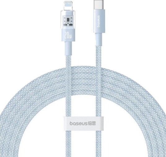 Usb-C Til Lightning-Kabel Baseus Gem 20W 2.4A 2 M Blå P10373001311-01