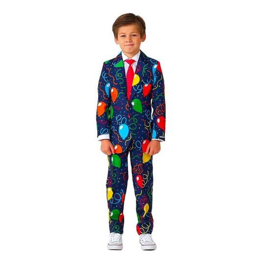 Opposuits Suitmeister Boys Confetti Ballons Marineblå Dress