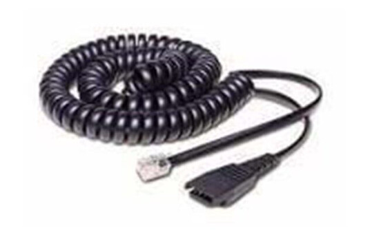 Jabra RJ11-QD M-F Adapter 3.5mm Svart Jabra RJ11-QD M-F Adapter 3.5mm Svart