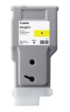 Canon PFI-207 / 8792B001 Yellow - Blekkpatron Yellow Canon PFI-207 / 8792B001 Yellow - Blekkpatron Yellow