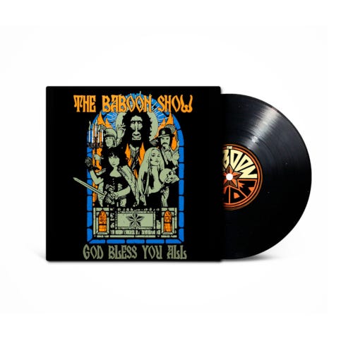 The Baboon Show  God Bless You All  LP/Vinyl