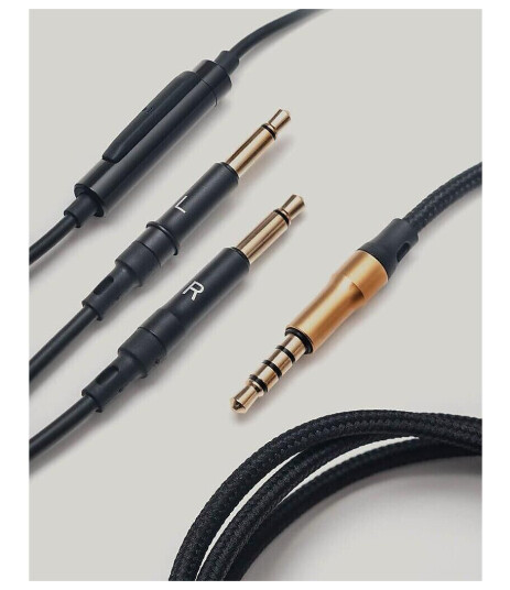 Meze 99 Classics Kabel Sort/gull 12 M Med Mikrofon Og Fjernkontroll