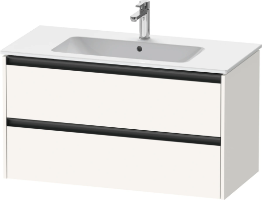 Duravit Ketho.2 Servantskap 2 Skuffer 1010x480 mm Hvit Matt