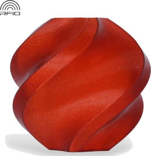 Bambu Lab Pla Sparkle Crimson Red